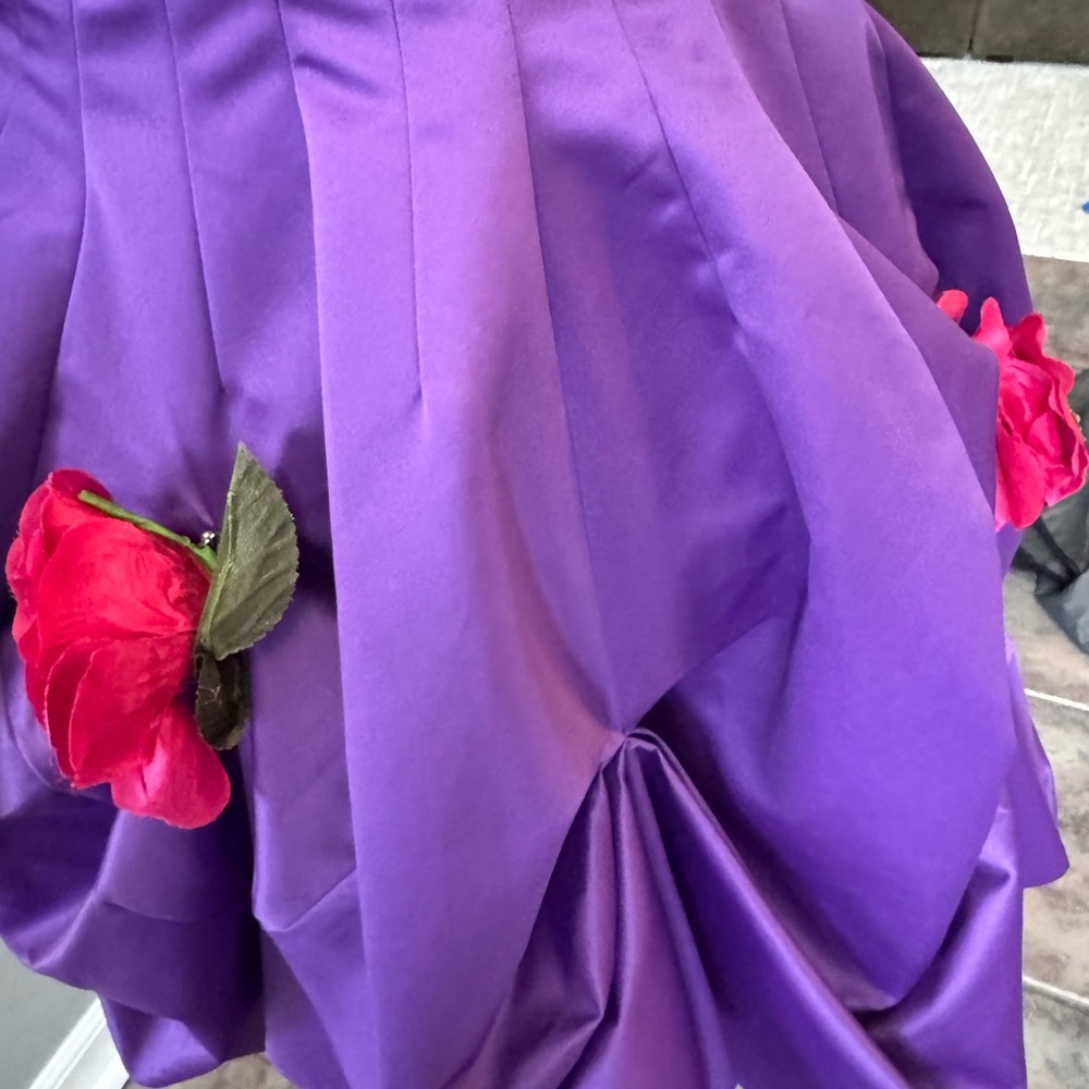 Purple Rose Betsey Johnson dress - Picture 6 of 11